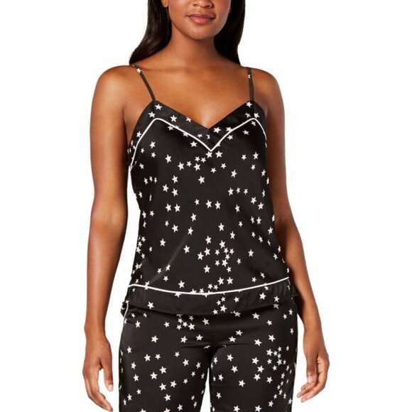 INC Int’l Concepts Size S Black White Starry Night Print Sleep Camisole Tank NWT - Picture 2 of 4